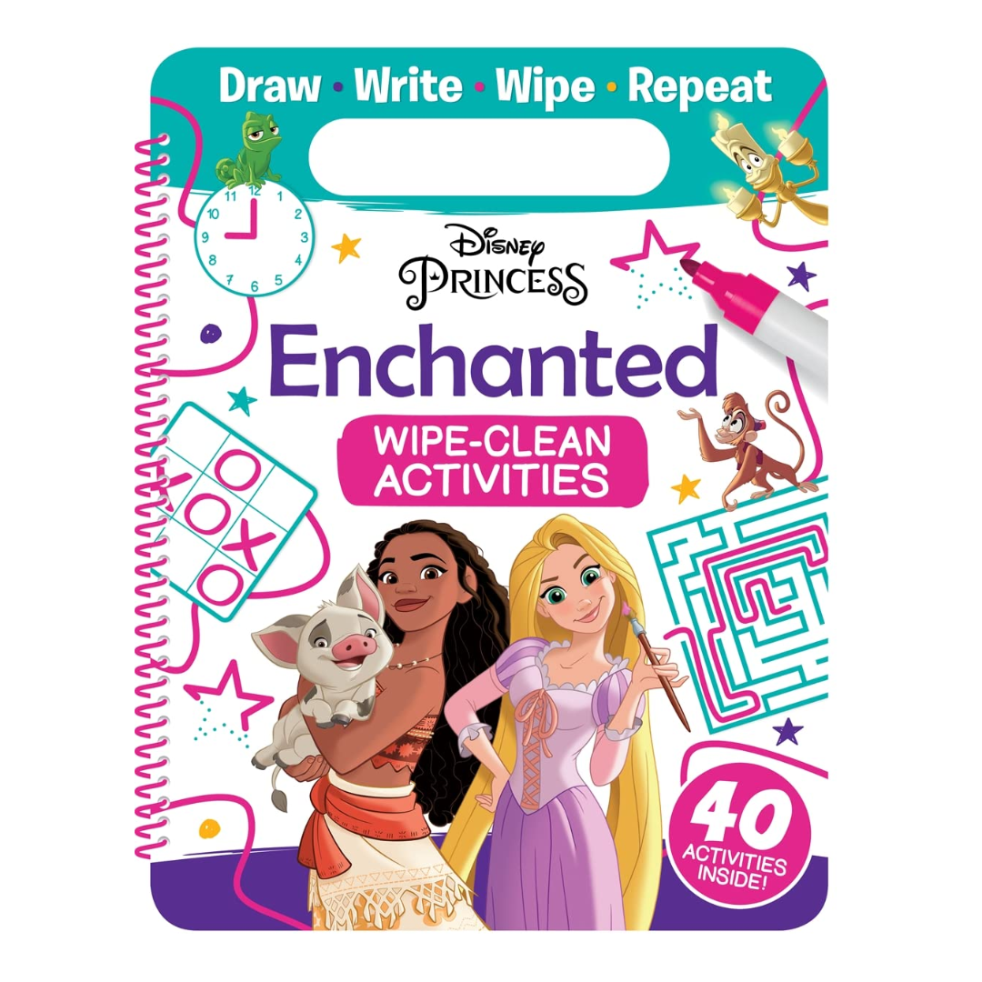 Disney Princess: Enchanted Wipe-Clean Activities