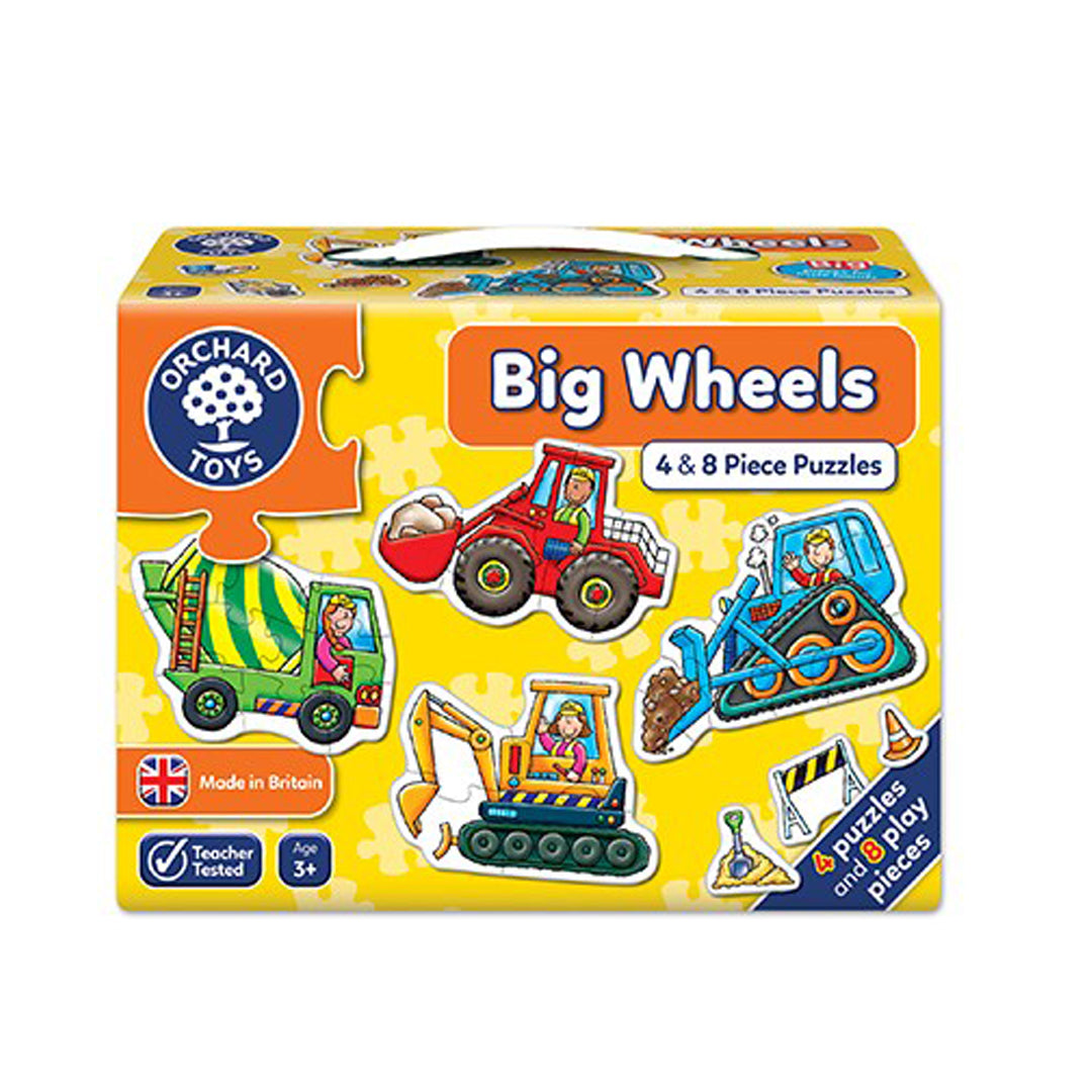 Big Wheels - Orchard Toys - The English Bookshop