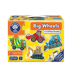 Big Wheels - Orchard Toys - The English Bookshop