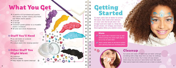 Klutz Glitter Face Painting Craft Kit - The English Bookshop Kuwait