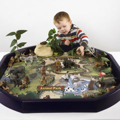 Active World Tuff Tray Safari Park Mat - The English Bookshop Kuwait
