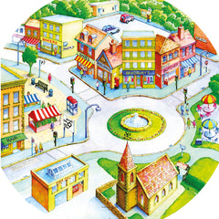 Active World Tuff Tray Town Scene Mat - The English Bookshop Kuwait