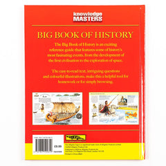 Knowledge Masters Big Book Of History - The English Bookshop Kuwait