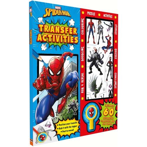 Marvel Spider-Man: Transfer Activities - The English Bookshop Kuwait