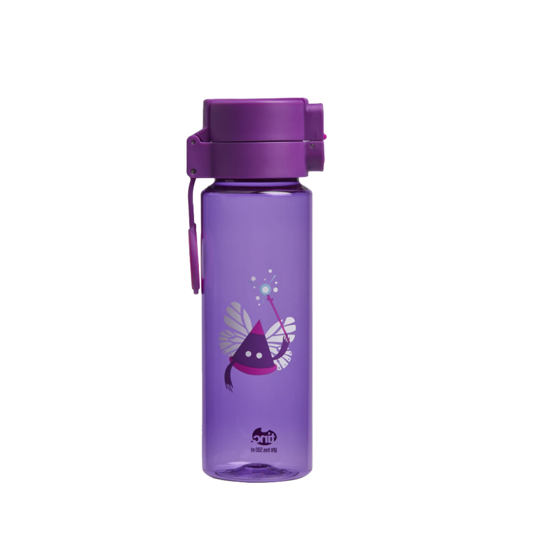 Ooloo Flip and Clip Water Bottle - Purple - Tinc - The English Bookshop