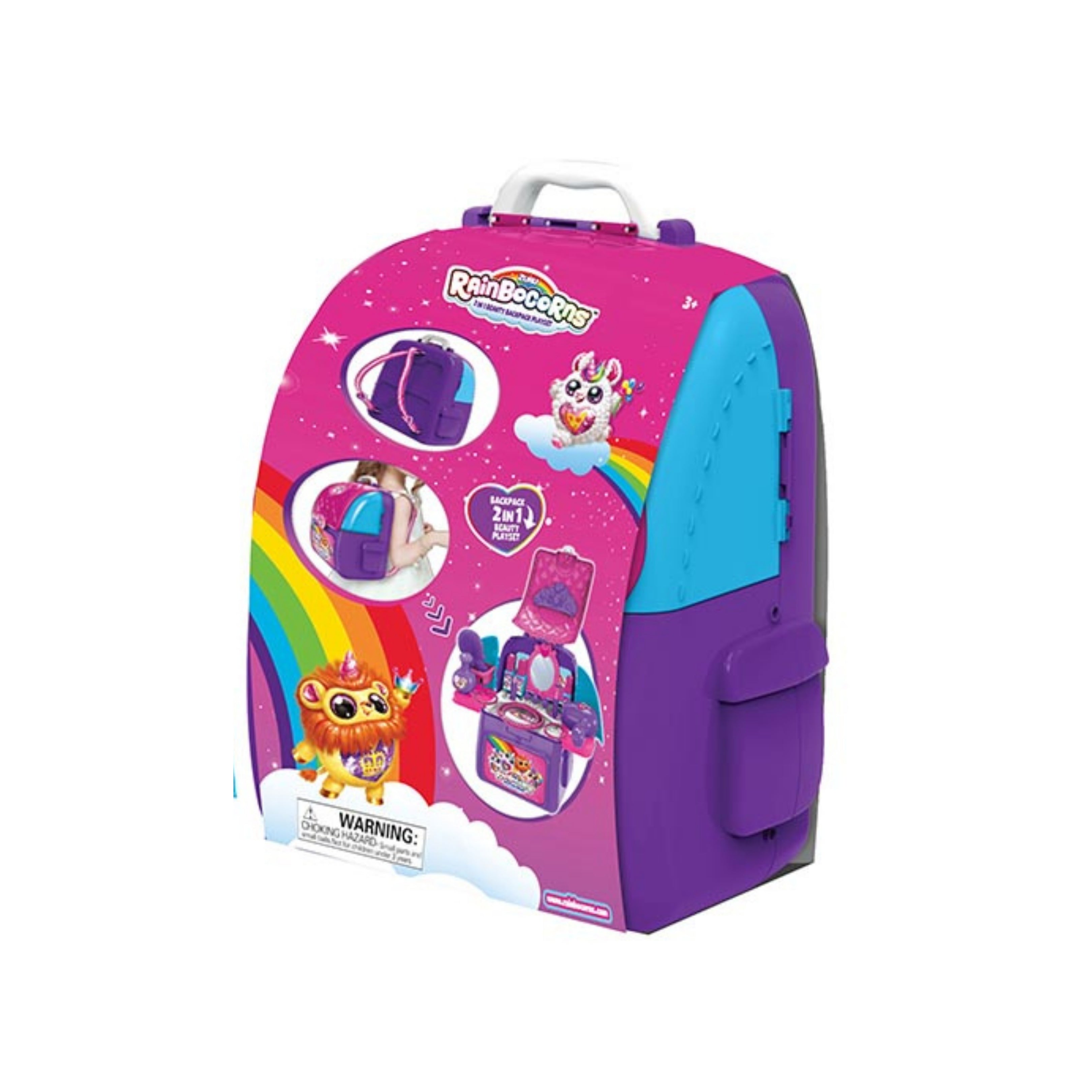 Rainbocorns 2 In 1 Play Set In Backpack - The English Bookshop