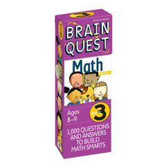 Brain Quest Grade 3 Math (Brain Quest Decks) - Workman Publishing - The English Bookshop