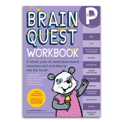 Brain Quest Workbook: Pre-K - Workman Publishing - The English Bookshop