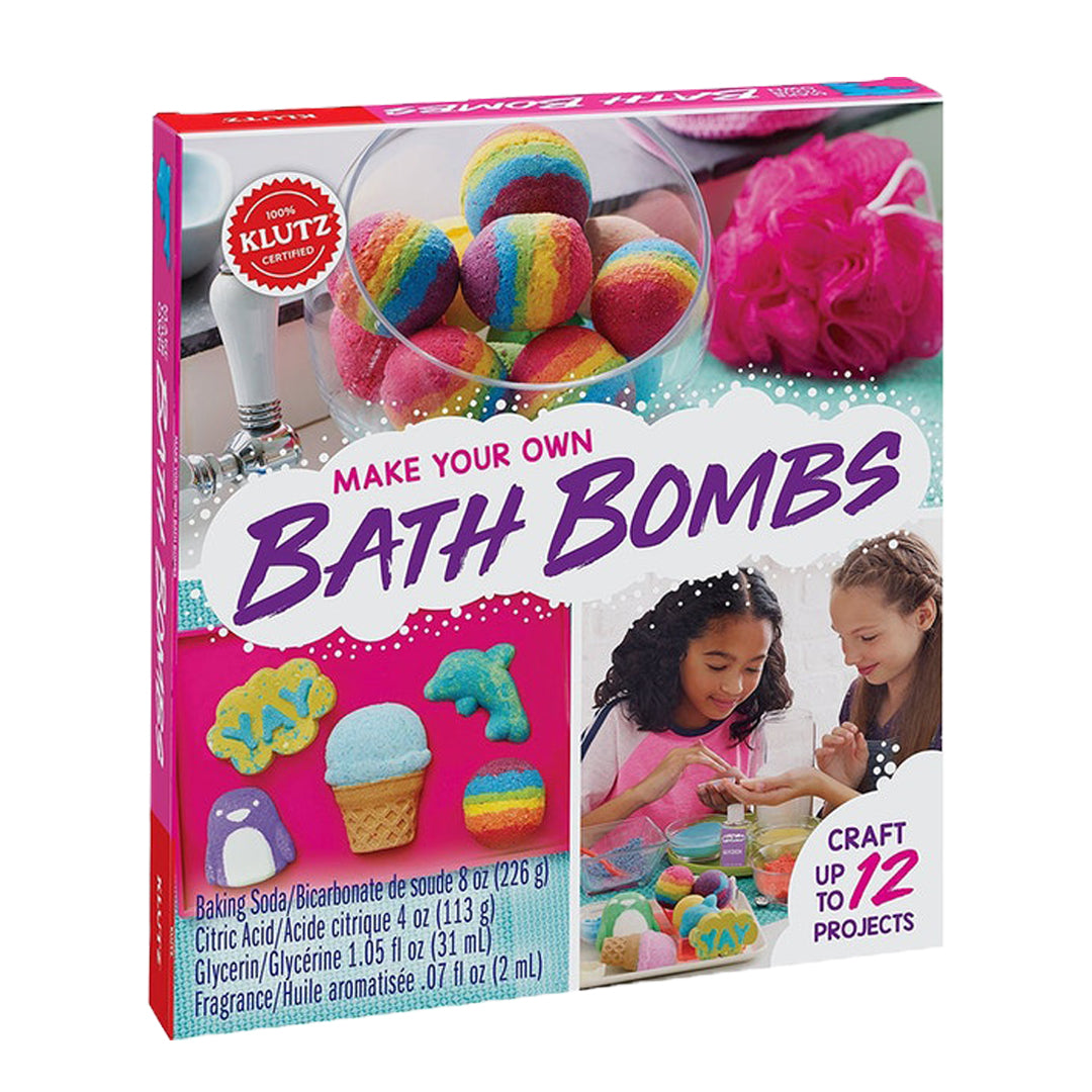 Klutz Make Your Own Bath Bombs Craft & Activity Kit - Klutz - The English Bookshop