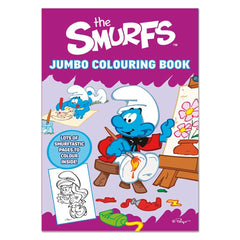 Smurfs Jumbo Colouring Book - Jumbo Colouring Book - The English Bookshop