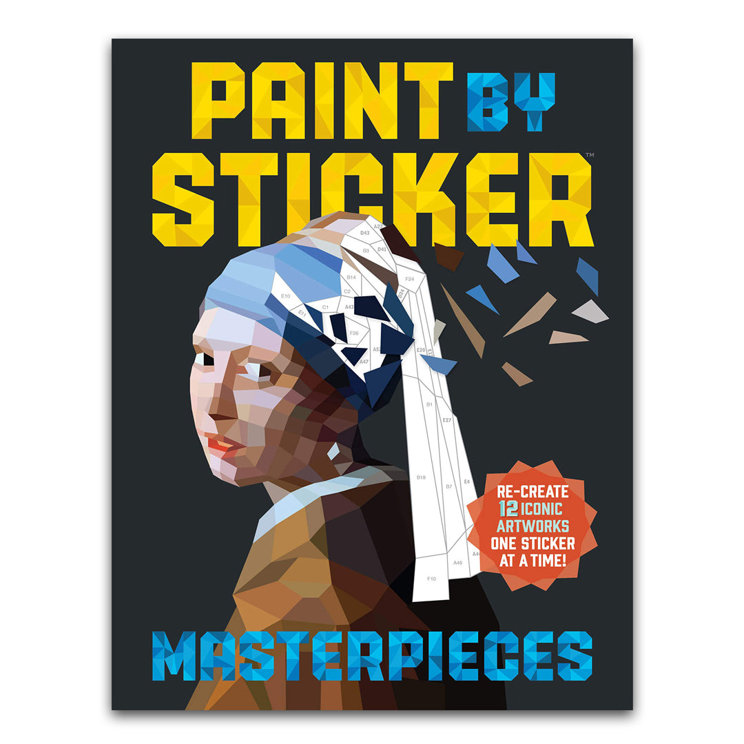 Paint by Sticker Masterpieces: Re-create 12 Iconic Artworks One Sticker at a Time! - Workman Publishing - The English Bookshop