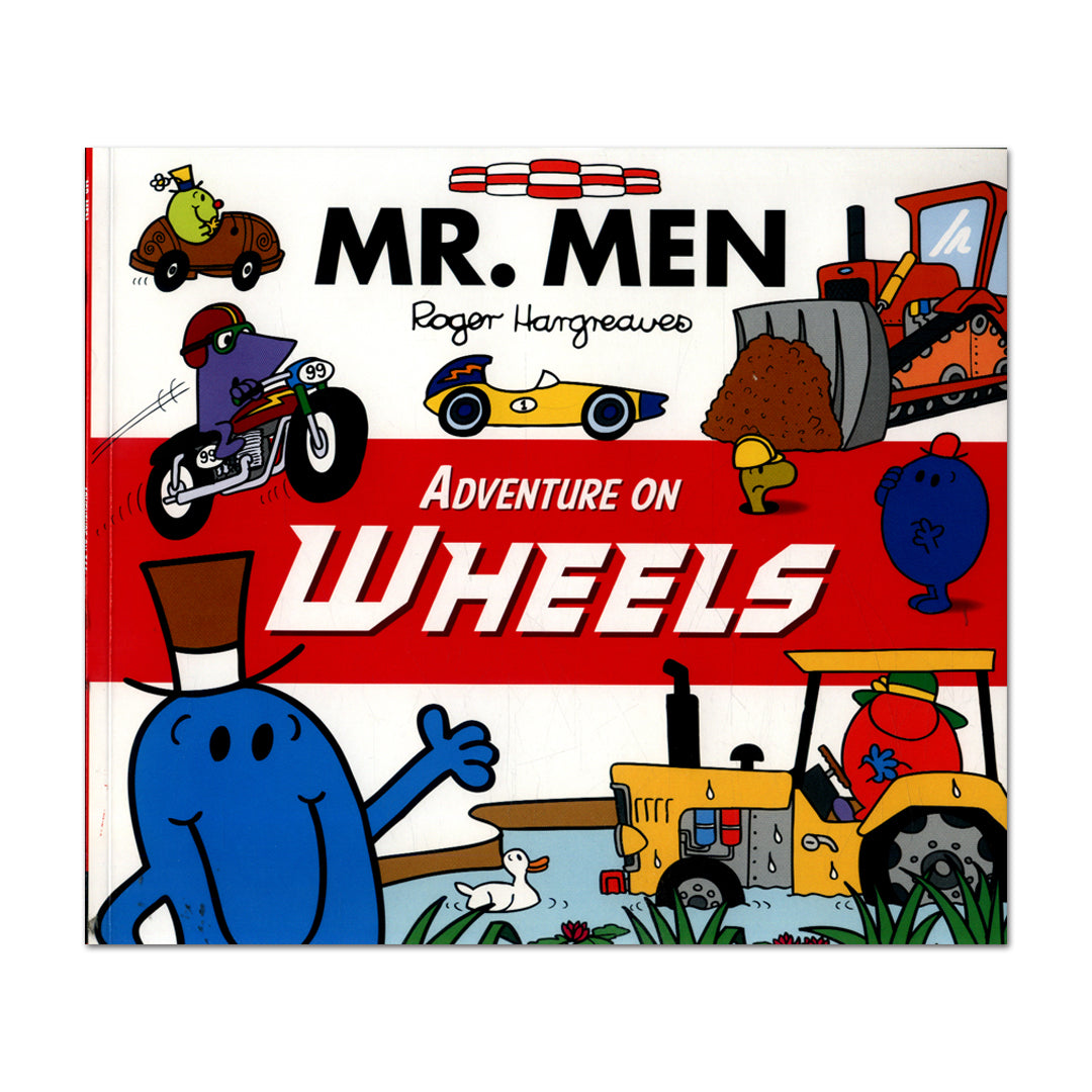 Mr Men Adventure Wheels Book - Egmont Publishing UK - The English Bookshop