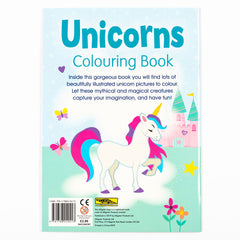 Unicorns Colouring Book (Blue) - The English Bookshop Kuwait