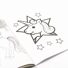 Unicorns Colouring Book (Blue) - The English Bookshop Kuwait