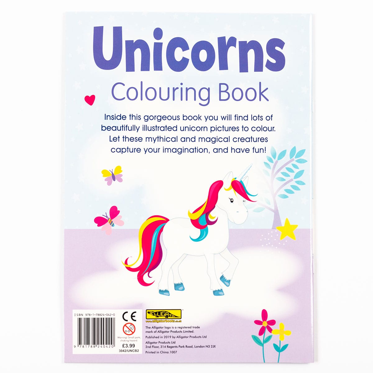 Unicorns Colouring Book (Purple) - The English Bookshop Kuwait