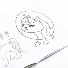 Unicorns Colouring Book (Purple) - The English Bookshop Kuwait