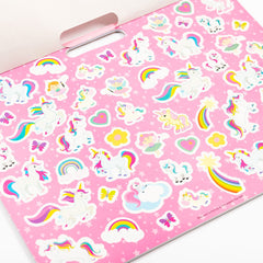 Alligator Books Unicorns Artist Pad with Crayons - The English Bookshop Kuwait