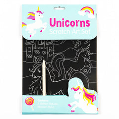 Unicorn Scratch Art Set - The English Bookshop