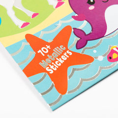 Unicorns & Narwhals Metallic Sticker Set - The English Bookshop Kuwait