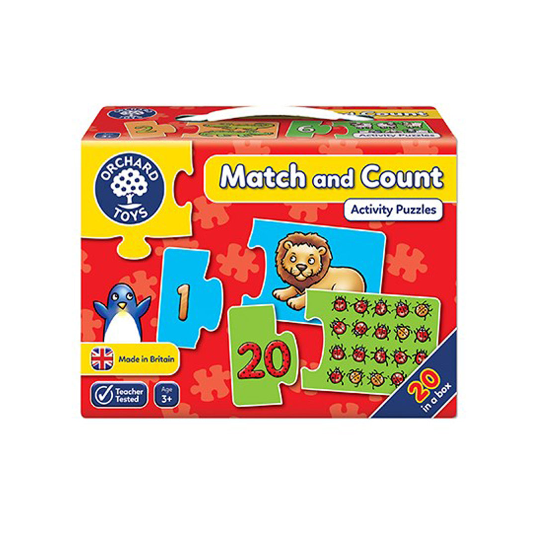 Match & Count - Orchard Toys - The English Bookshop