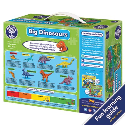 BIG DINOSAURS - Orchard Toys - The English Bookshop