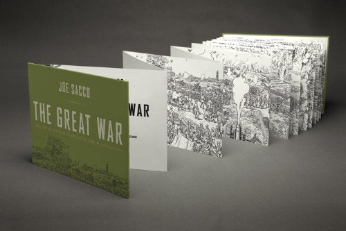 The Great War: The First Day of the Battle of the Somme (An Illustrated Panorama) - The English Bookshop Kuwait