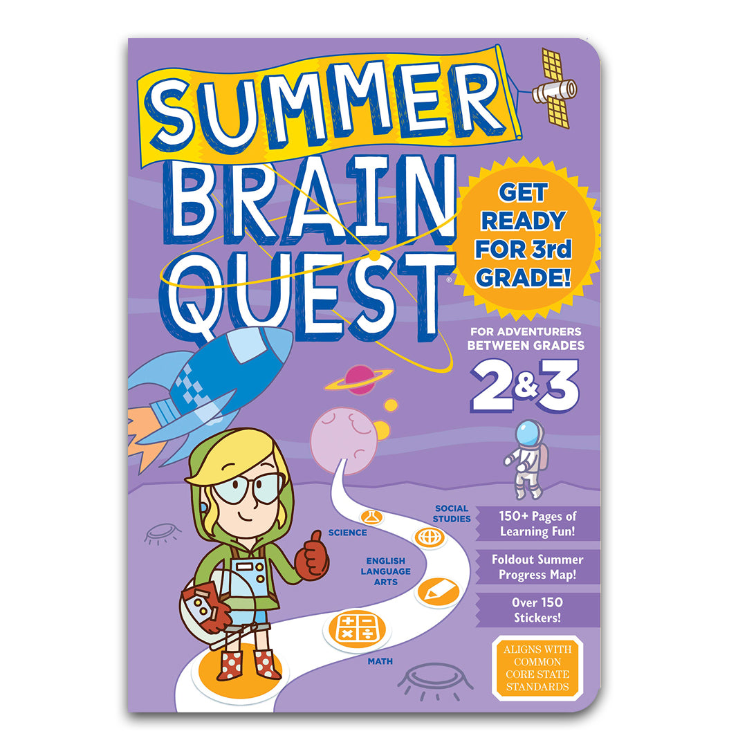 Summer Brain Quest: Between Grades 2 & 3 - Workman Publishing - The English Bookshop