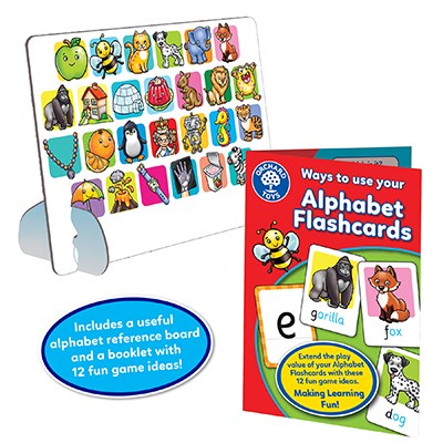Alphabet Flashcards - Orchard Toys - The English Bookshop