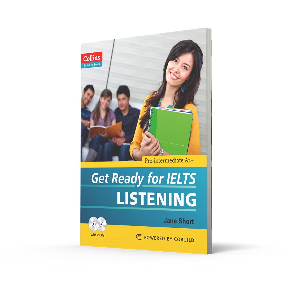 Get Ready for IELTS Listening (incl. Audio) - The English Bookshop Kuwait