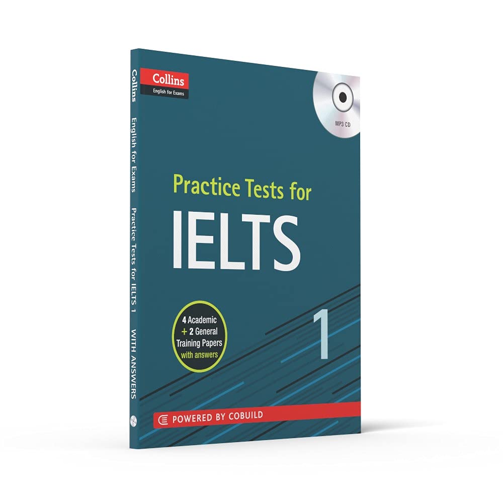 Practice Tests for IELTS (incl. Audio) (Collins English for Exams) - The English Bookshop Kuwait
