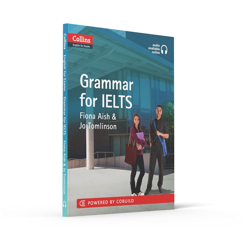 Collins English for IELTS - IELTS Grammar IELTS 5-6+ (B1+): With Answers and Audio (Collins English for IELTS): First edition - The English Bookshop Kuwait