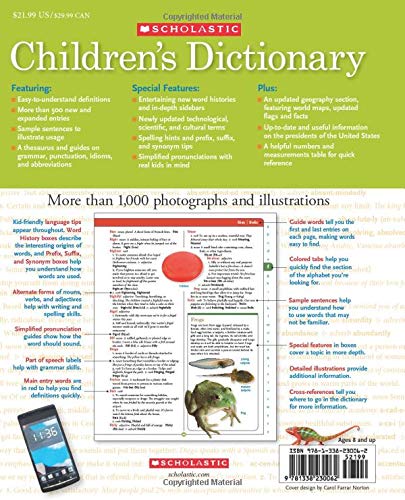 Scholastic Children's Dictionary - The English Bookshop