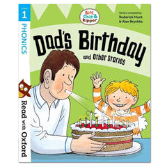 Read with Oxford: Stage 1: Biff, Chip and Kipper: Dad's Birthday and Other Stories - Roderick Hunt - The English Bookshop