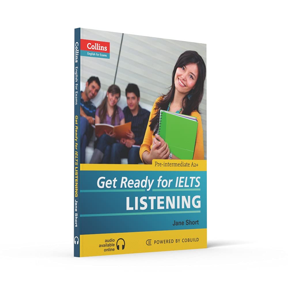 Get Ready for IELTS Listening (incl. Audio) - The English Bookshop Kuwait