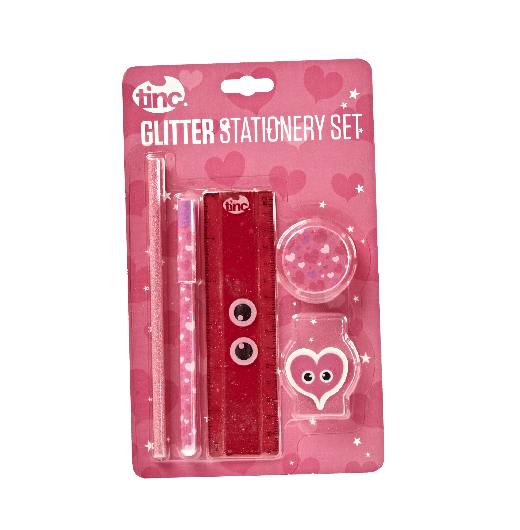 Glitter Stationery Gift Set - Tinc - The English Bookshop