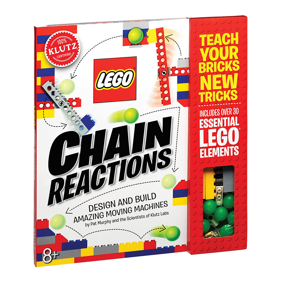 Klutz Lego Chain Reactions Science & Building Kit, Age 8, Multicolor - Klutz - The English Bookshop