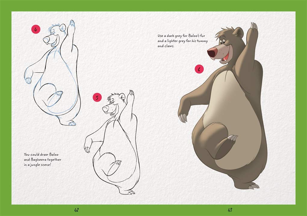 Disney How to Draw Animals - The English Bookshop Kuwait