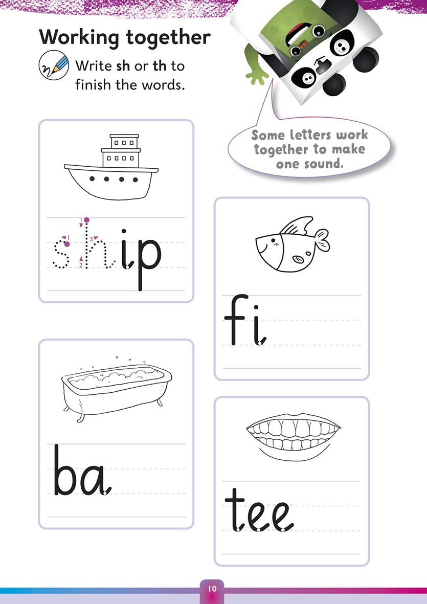 Progress with Oxford: Starting to Write Words Age 4-5 (Progress with Oxford) - The English Bookshop Kuwait