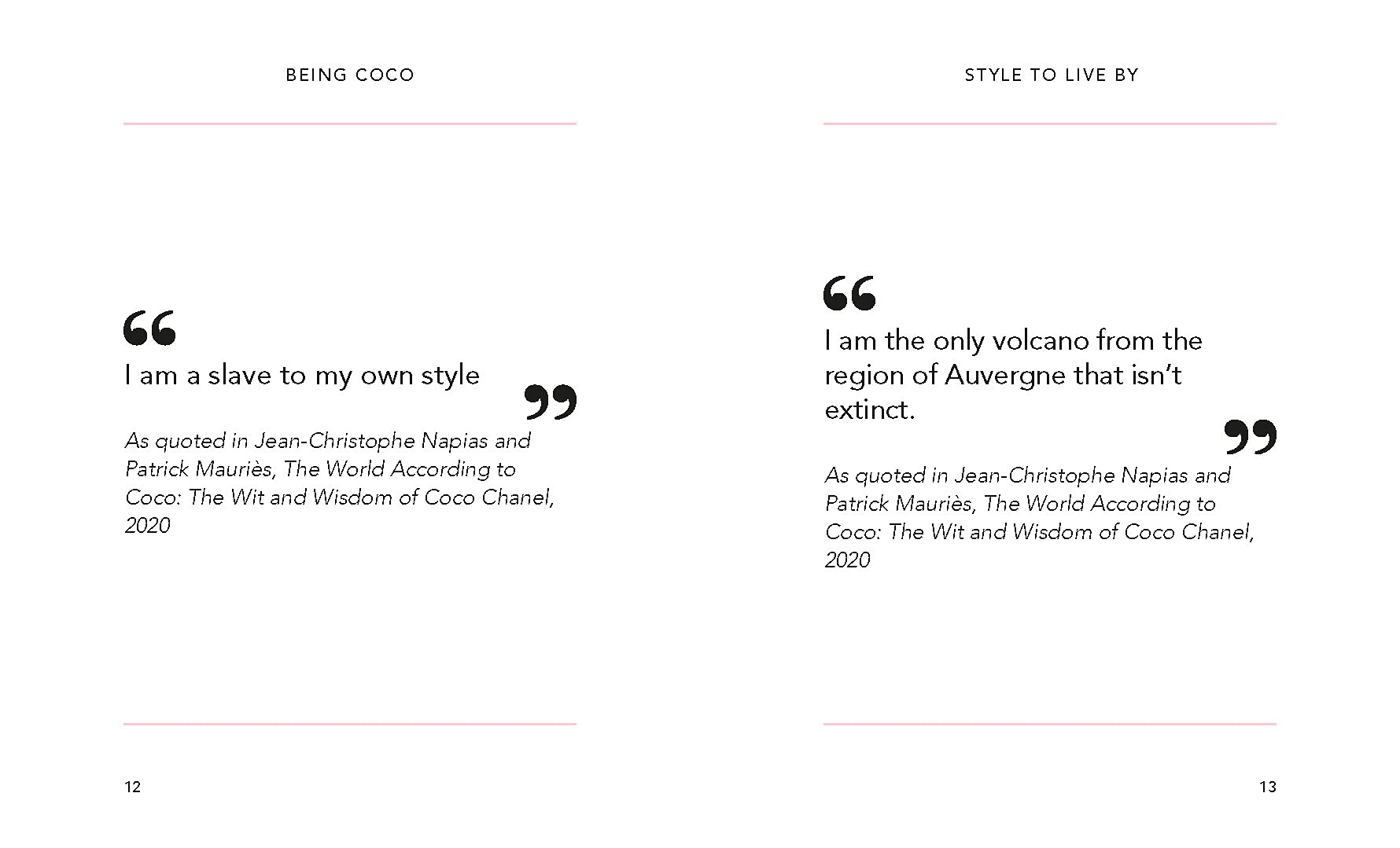 Book of Coco Chanel: Her Life, Work and Style - The English Bookshop