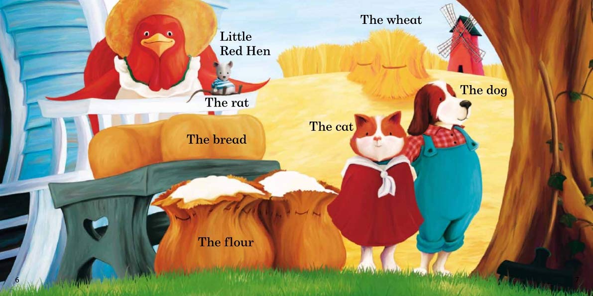 Little Red Hen - Read it yourself with Ladybird: Level 1 - The English Bookshop