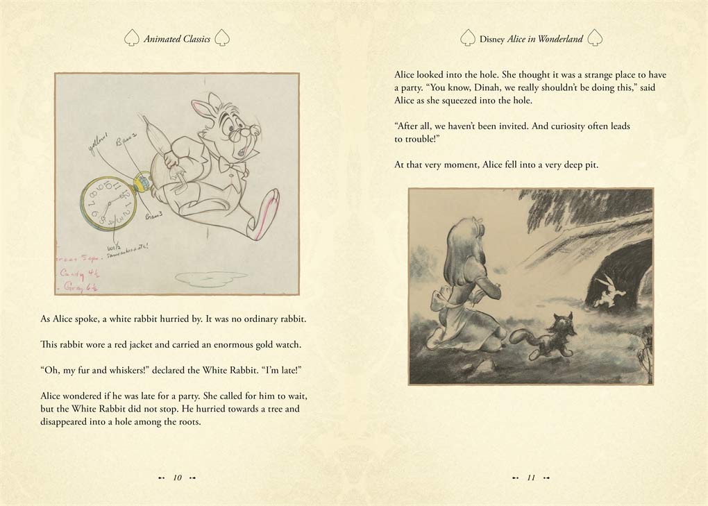 Alice in Wonderland (Disney Animated Classics) - The English Bookshop Kuwait