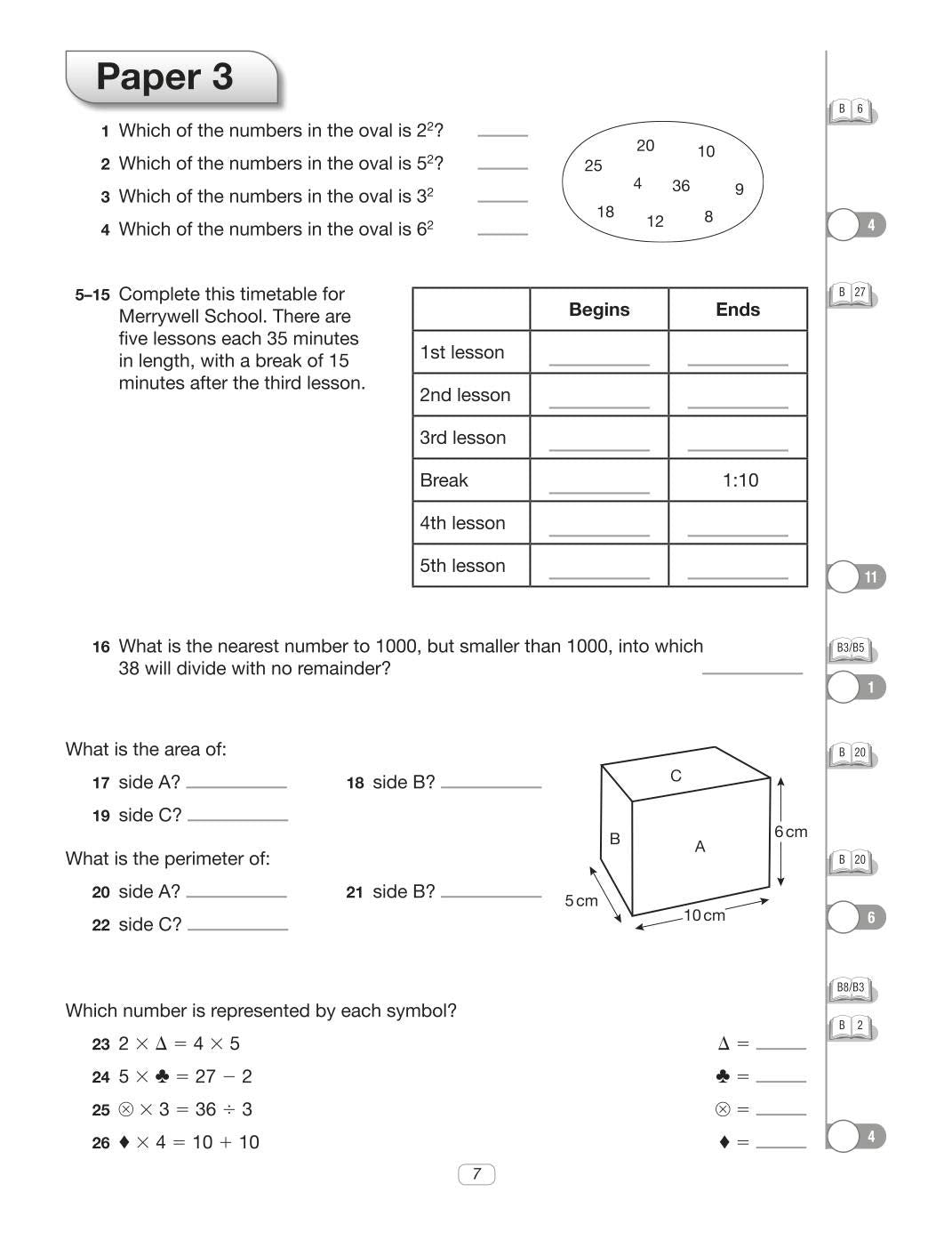 Bond 11+: Maths Assessment Papers 10-11 Years Book 1 - The English Bookshop Kuwait