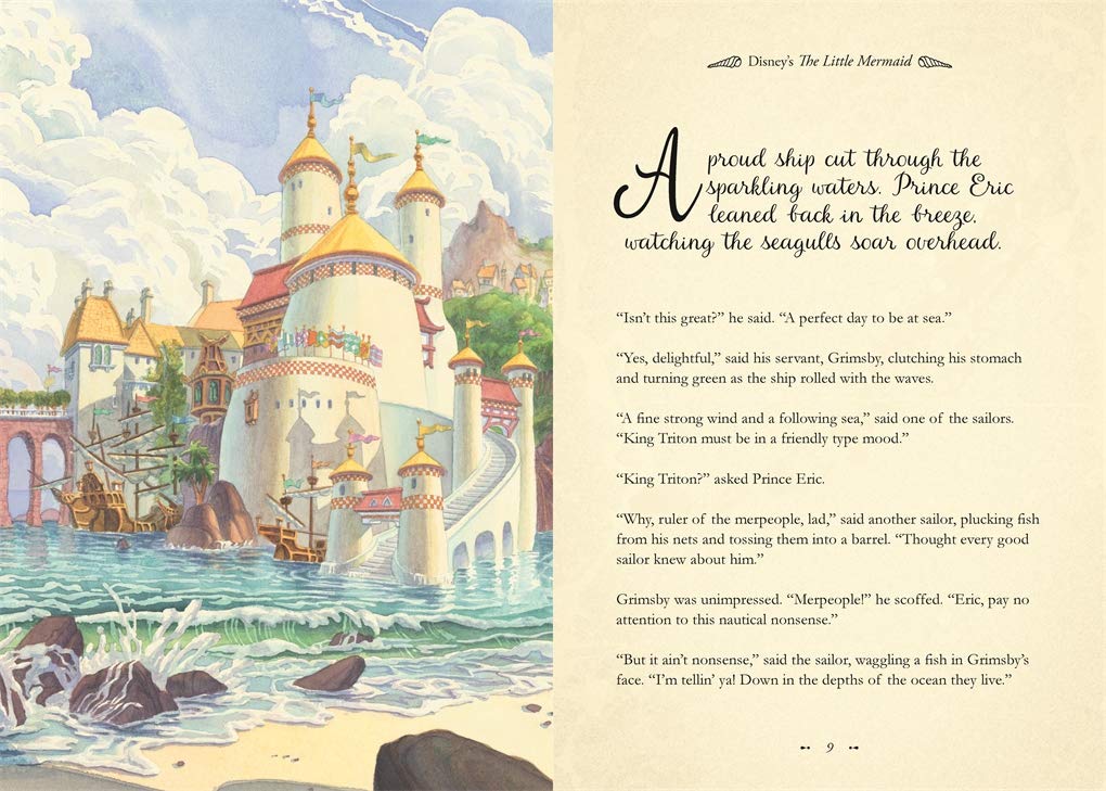 The Little Mermaid (Disney Animated Classics) - The English Bookshop Kuwait