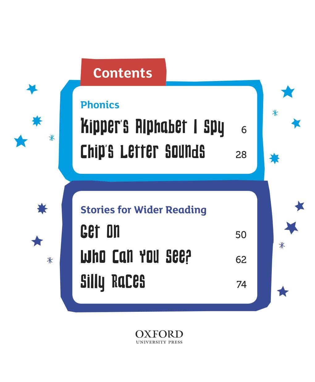 Read with Oxford: Stage 1: Biff, Chip and Kipper: Silly Races and Other Stories - Roderick Hunt - The English Bookshop