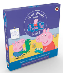 First Words with Peppa Level 5 Box Set - The English Bookshop Kuwait