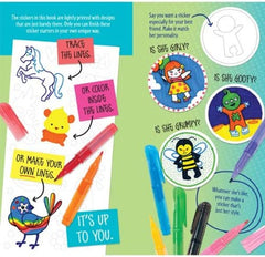 Klutz Sticker Design Studio: Create Your Own Custom Stickers Craft Kit - The English Bookshop Kuwait