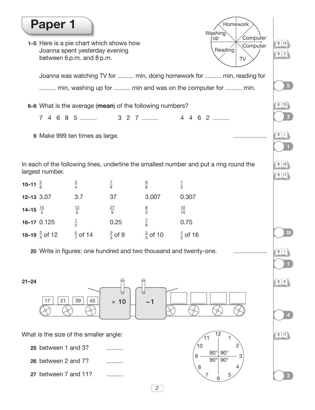 Bond 11+: Maths Assessment Papers 10-11 Years Book 1 - The English Bookshop Kuwait