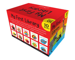 My First Library: Boxset of 10 Board Books for Kids - The English Bookshop Kuwait