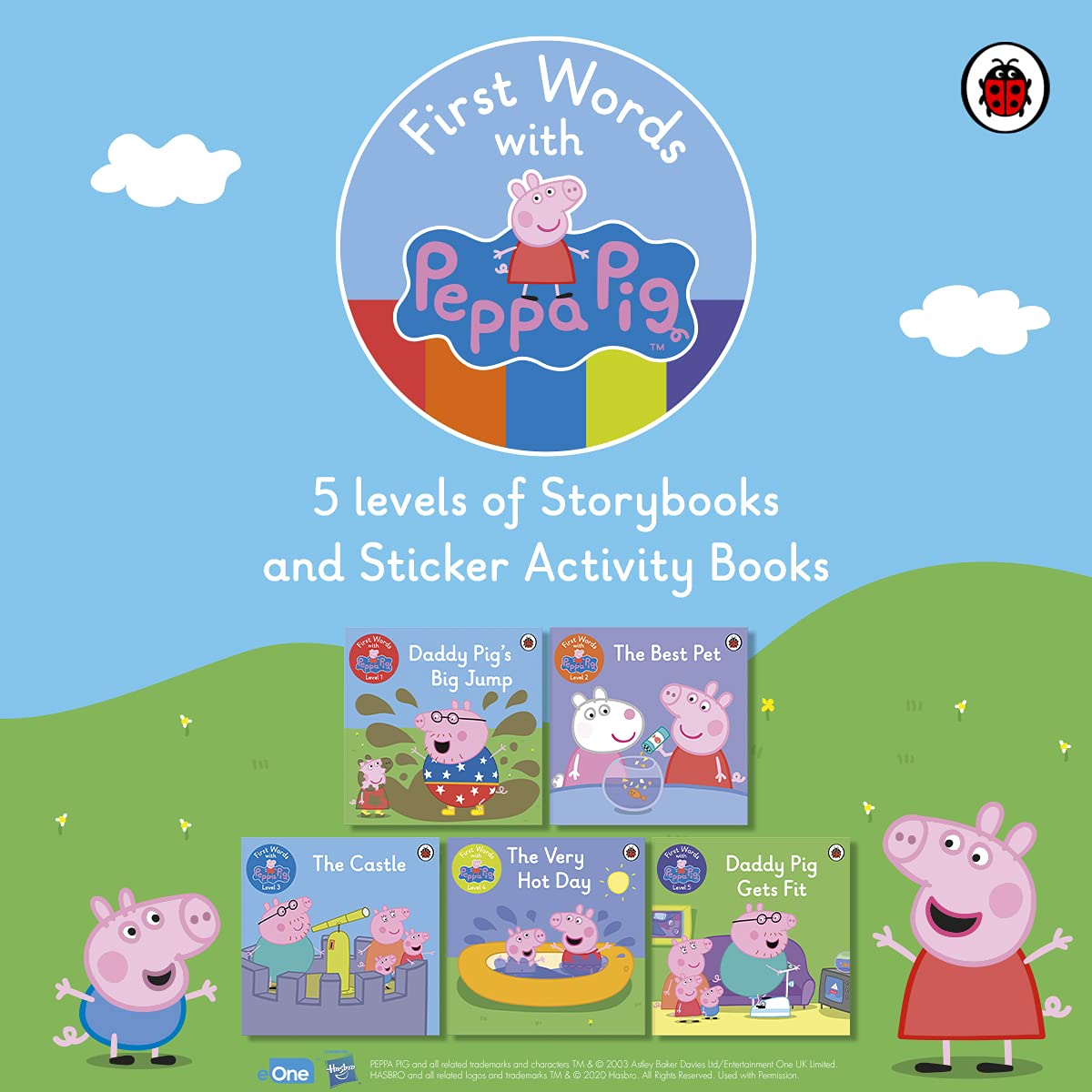 First Words with Peppa Level 1 Box Set - The English Bookshop Kuwait