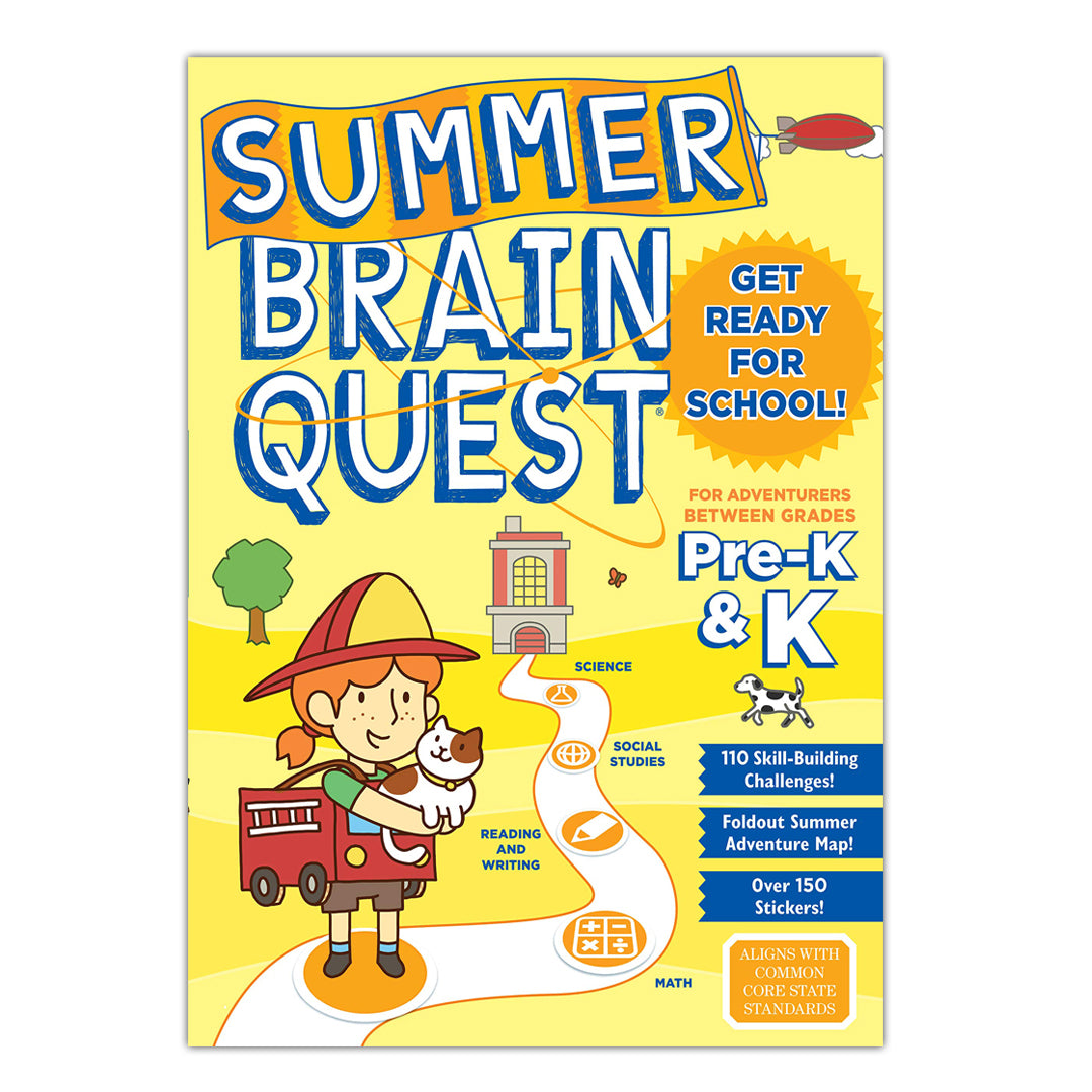 Summer Brain Quest: Between Grades Pre-K & K - Workman Publishing - The English Bookshop